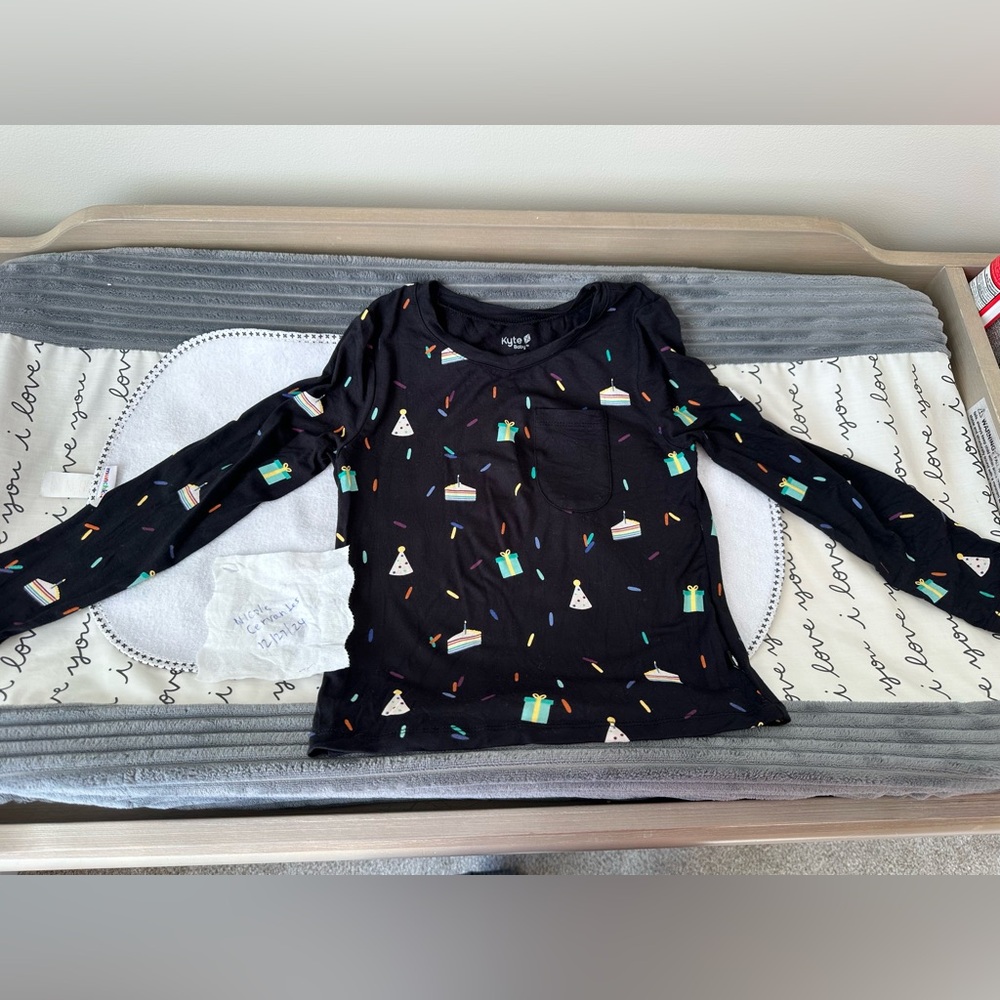 Kyte Baby Midnight Party Crew Neck Shirt